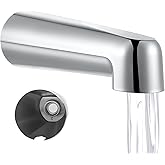 Dreyoo 7 Inch Bathroom Tub Spout Compatible with Westbrass E531D-1F-62, Fits Wall Front Mount Tub Spout Without Shower Divert