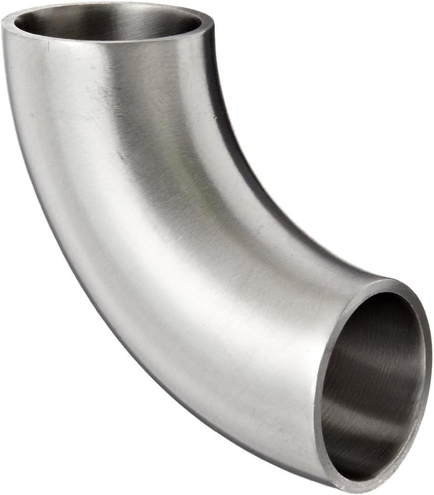 Steel and Obrien 2WCL-1-1-304 Stainless Steel Weld Short 90 Degree Elbow, 1"