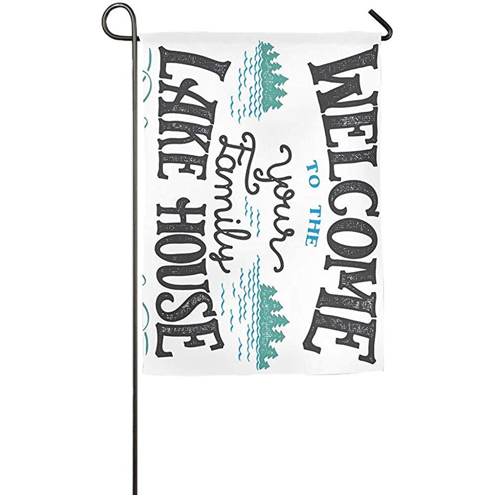 Amazon Com Jultimee Flag Personalized Garden Flag Custom