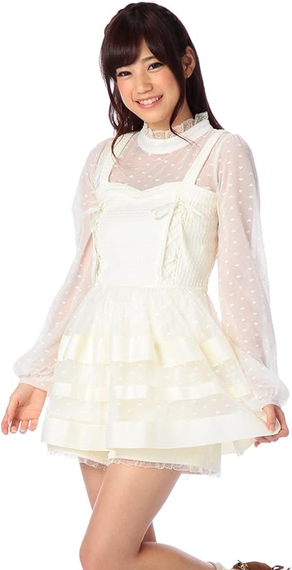 Amazon Co Jp リズリサ ワンピース 142 25 0 ホワイト 日本 0 Free サイズ 服 ファッション小物