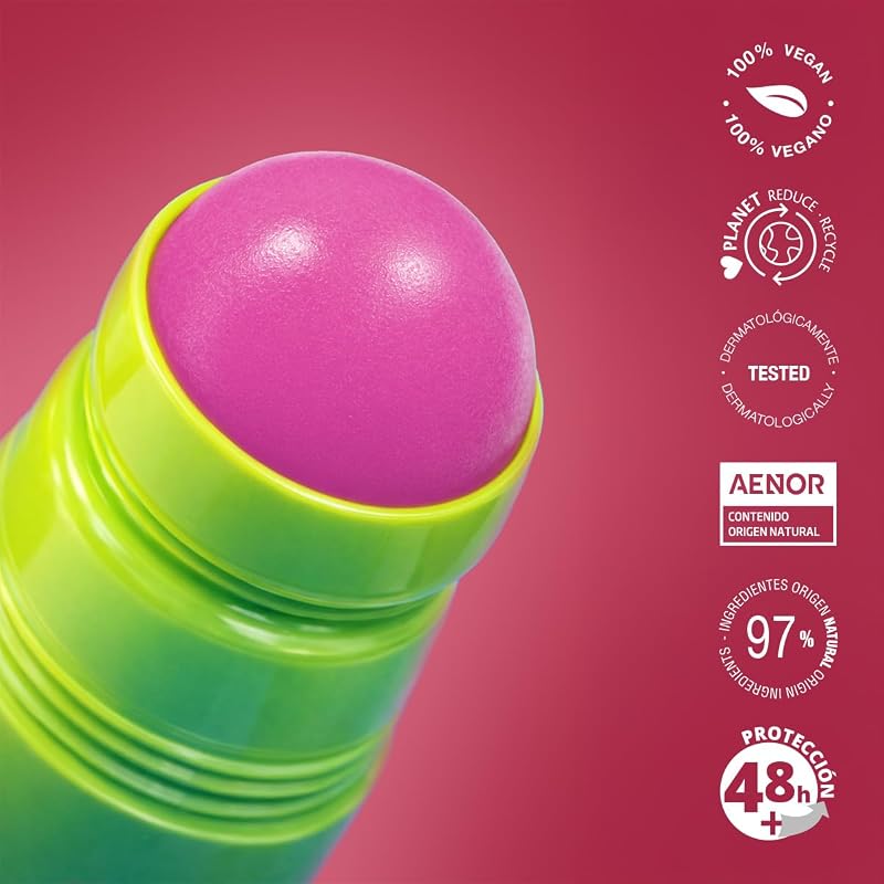- Desodorizante Duo Fresh&SkinProtect para mulheres e homens | Sem álcool | Protege contra suor 48h | Antitranspirante | Retarda o crescimento capilar| Vegan| 50 ml