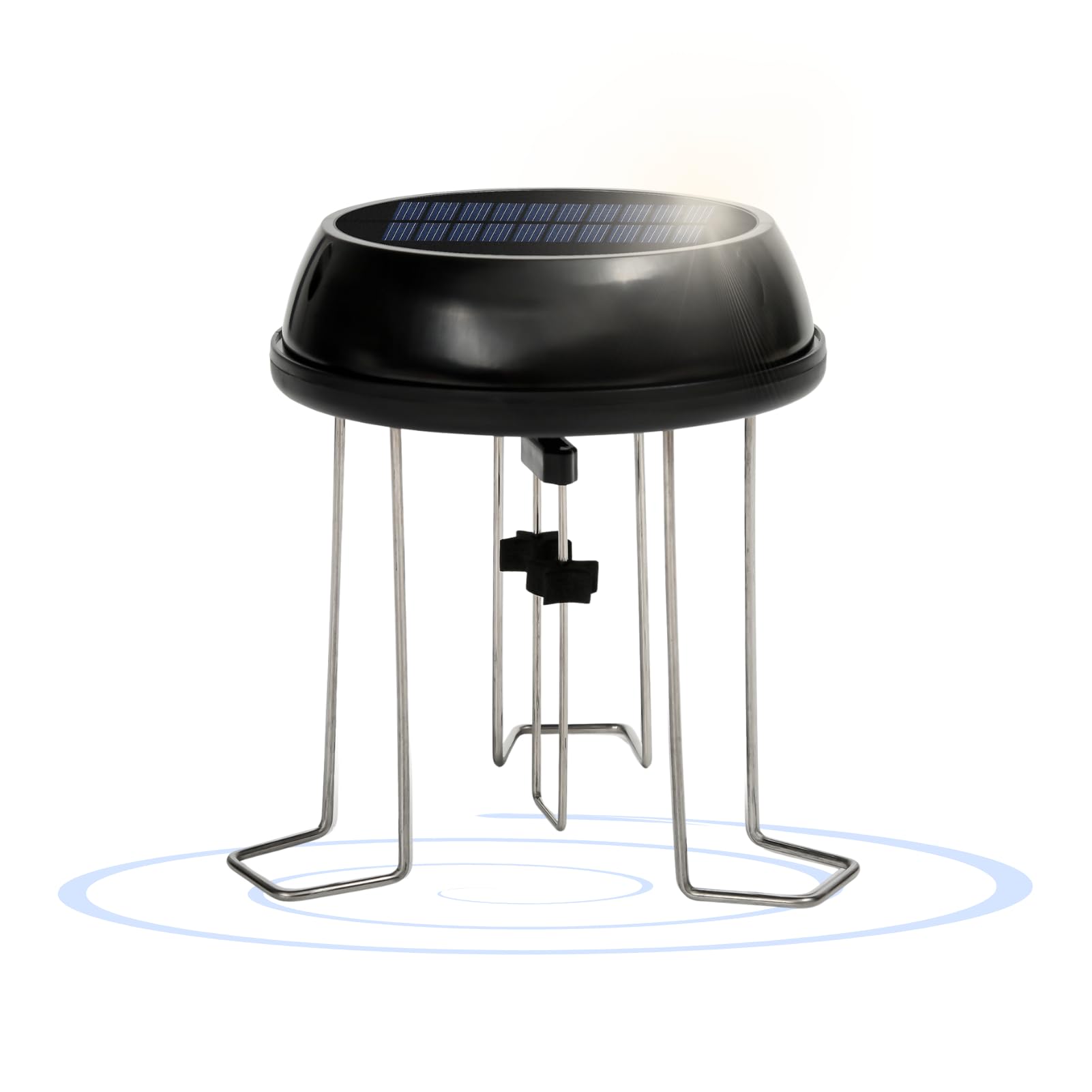 DEWIN Bird Bath Water Mixer, Solar Water Stirrer Solar Energy Moving Water Bird Bath Drinker Wiggler for Garden Attract Birds