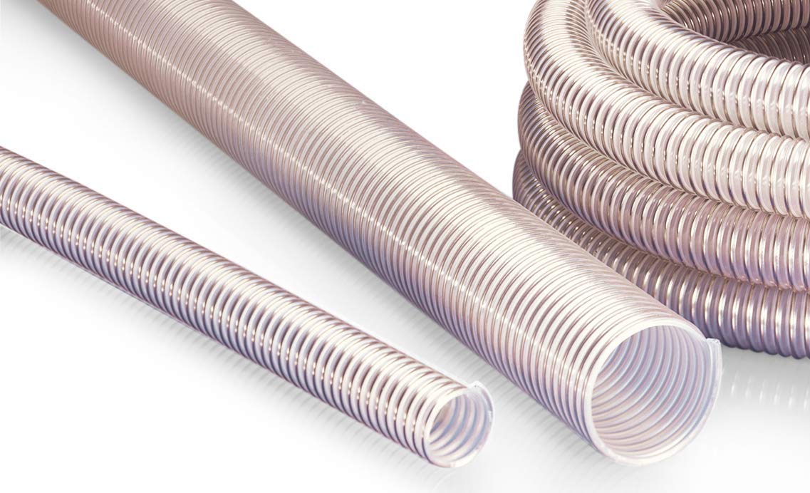 NORRES 35600320000-0000001500 AIRDUC PUR 356 AS Hose, Transparent, 15m