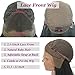 Jolitime Hair Black Color Lace Front Wigs Long Body Wave Hair Glueless Synthetic Lace Front Wigs for Black Women