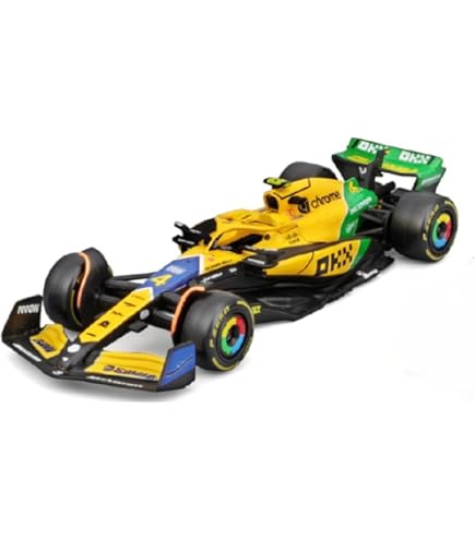 Amazon.com: Xiangtat 1:43 2022 F1 MCL36 NO. #3 Daniel Ricciardo No