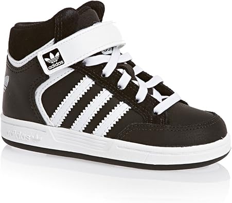 botines adidas negro y blanco
