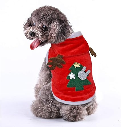 Macxy Chien De Noël Costume De Vêtements Dhiver Chien