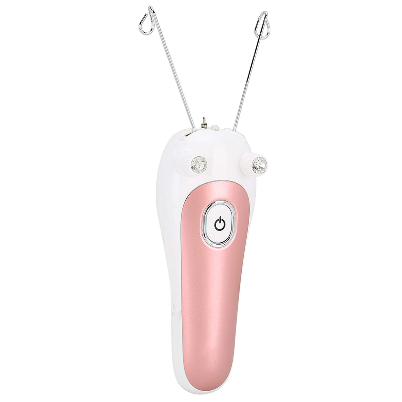 Electric Facial Hair Remover Women Threading Epilator Physical Threader Hair Remover for Face Arm Leg Use(Pink)