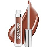 BUXOM Full-On Plumping Lip Cream, Hydrating Lip Plumper Gloss with Peptides & Hyaluronic Acid, High-Shine Tinted Formula for Fuller, Softer Lips, Cruelty-Free