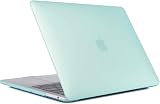 Se7enline MacBook Pro 16 In Case A2141 Aqua Green Keyboard Cover UK Layout TPU view 4