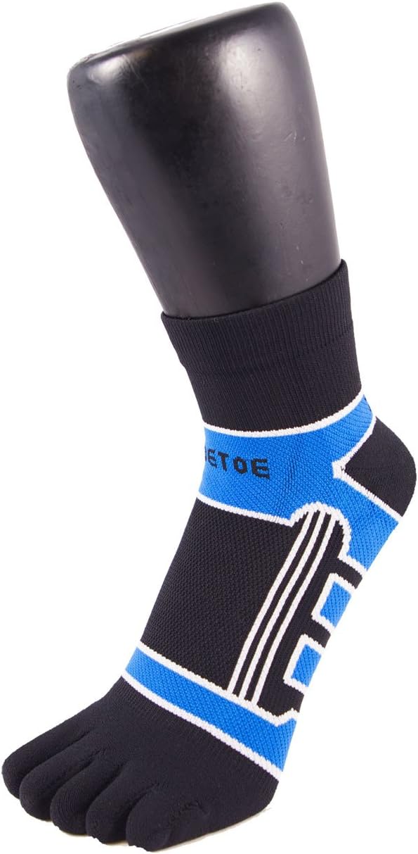 TOETOESPORTS - Micro-Fibre Running Trainer Toe Socks