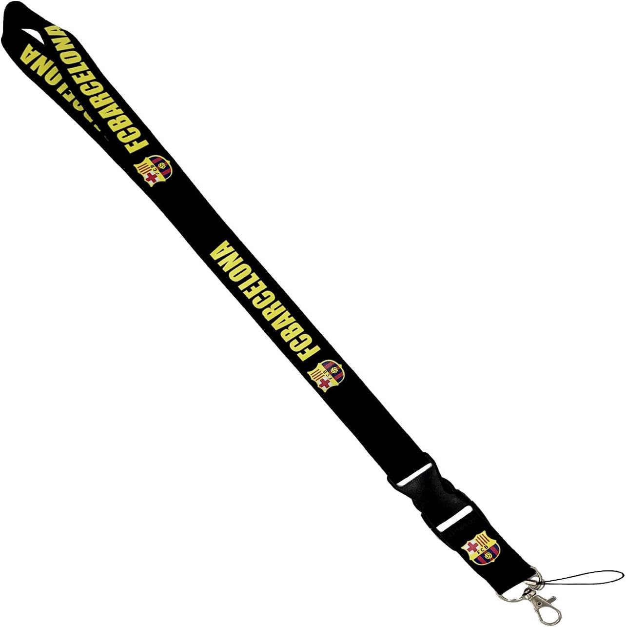 VKOTOUNY FC Football Club Fan Lanyard Key Chain Use for Mobile Phone/Business ID/Badge Card ect for Barcelona Fans : Sports & Outdoors