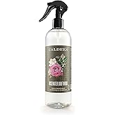 Caldrea Linen And Room Spray Air Freshener, Made With Essential Oils, Plant-Derived And Other Thoughtfully Chosen Ingredients, Rosewater Driftwood Scent, 16 Oz