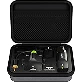 NUX B-6 Saxophone Wireless System with Charging Case,Operation Range of 20 Meters,High-Resolution 24- bit/44.1kHz Audio,2.4GHz Wireless Saxophone Microphone
