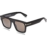 Tom Ford Unisex Classic Rectangular Sunglasses