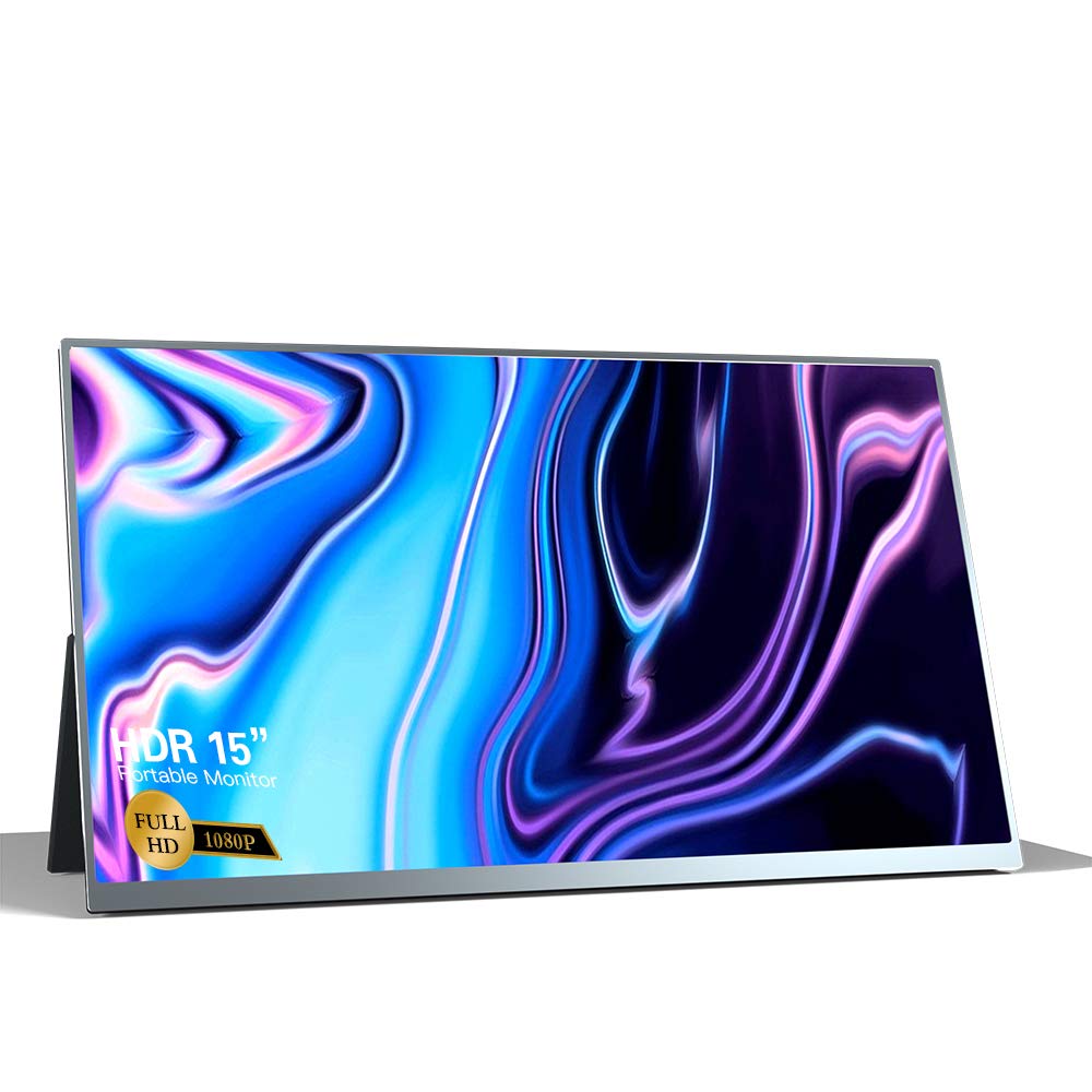 Irfora T16A 15'' Portable Monitor with HD 1080P Screen Support...