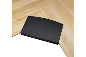 YuPinDiZu 17 inch Corner Desk Connector Platform for Mounting Under-Desk Keyboard Trays on L-Shaped Workstations,Platform Ext