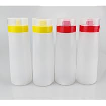 Amazon.com: Kakamono 4-pack Porous Squeeze Bottles,Leak Proof ...