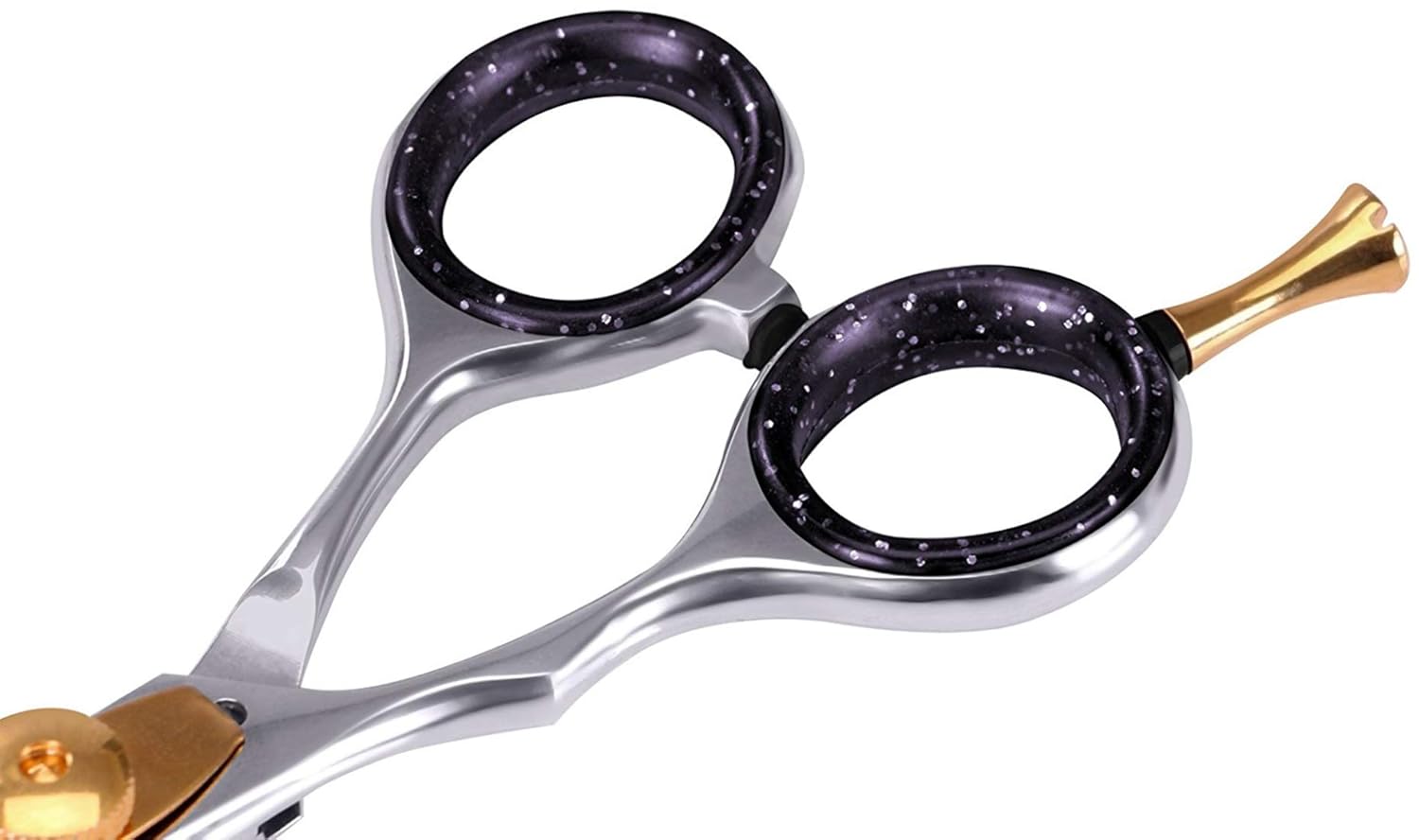 Professional Barber/Salon Razor Edge Hair Cutting Scissors/Shears (6 ½ Inch, Forged) with Fine Adjustable Tension Screw - Detachable Finger Rest - Japanese Stainless Steel - by Utopia Care : Beauty