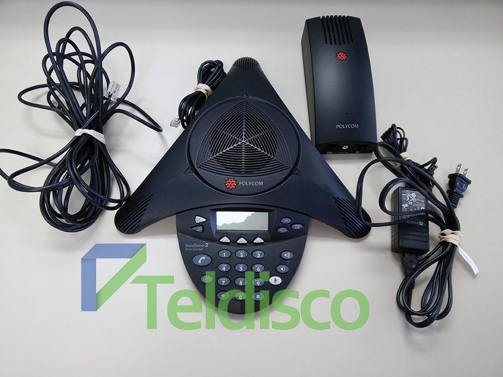 Amazon Com Polycom Soundstation 2 Direct Connect Conference Phone 21 171 601 W Adapter Office Products