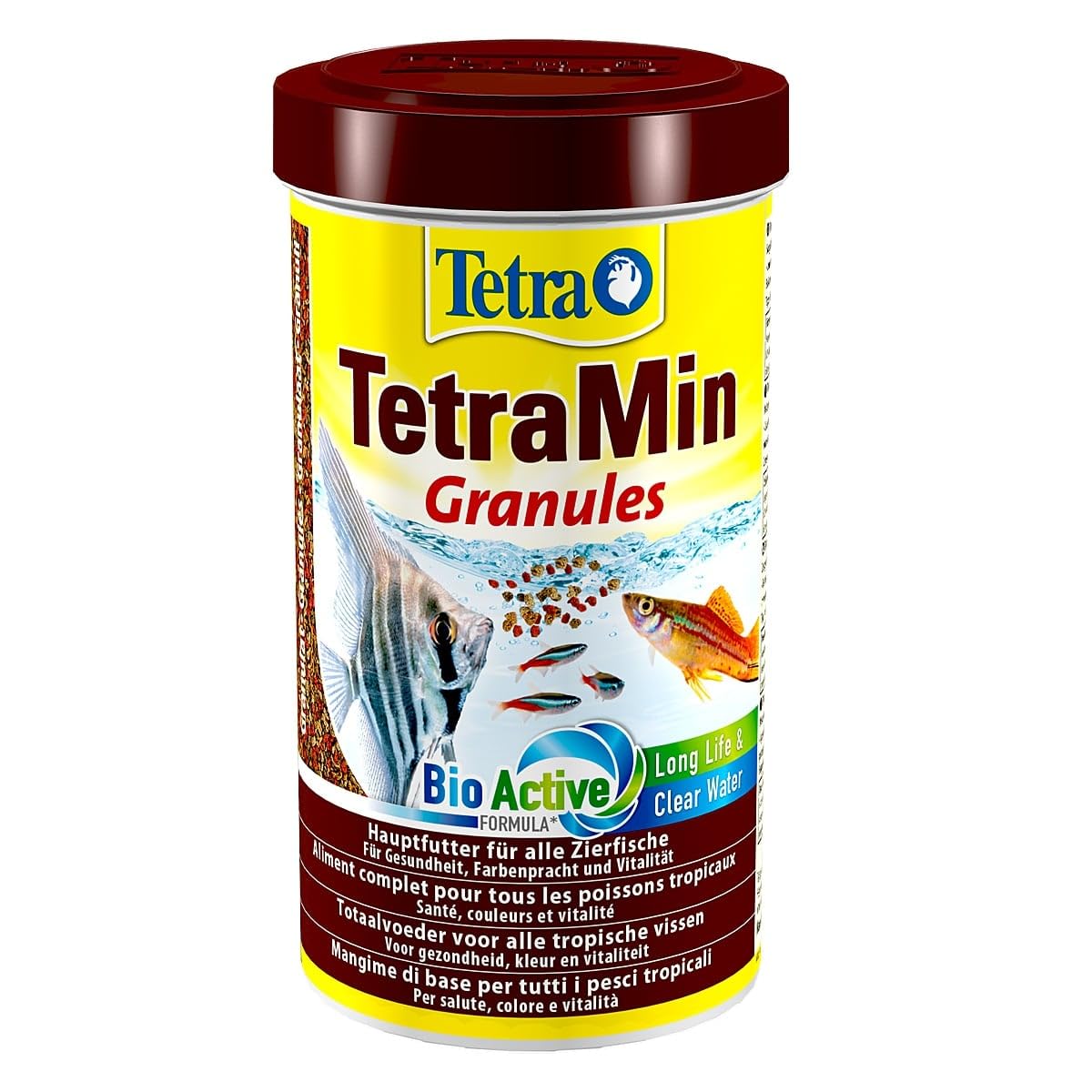 Tetra TetraMin Flakes - Complete Flake Food for Tropical Fish 500 ml