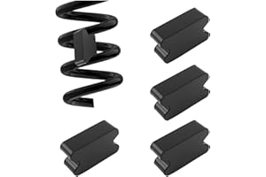 CARLEEF 4PCS Coil Spring Spacer,Rubber Heavy-Duty Coil Spring Booster Suitable for 2.5" Coils Springs Elevation,Universal Rubber Lift Blocks with Noise Reduction Car Accessories