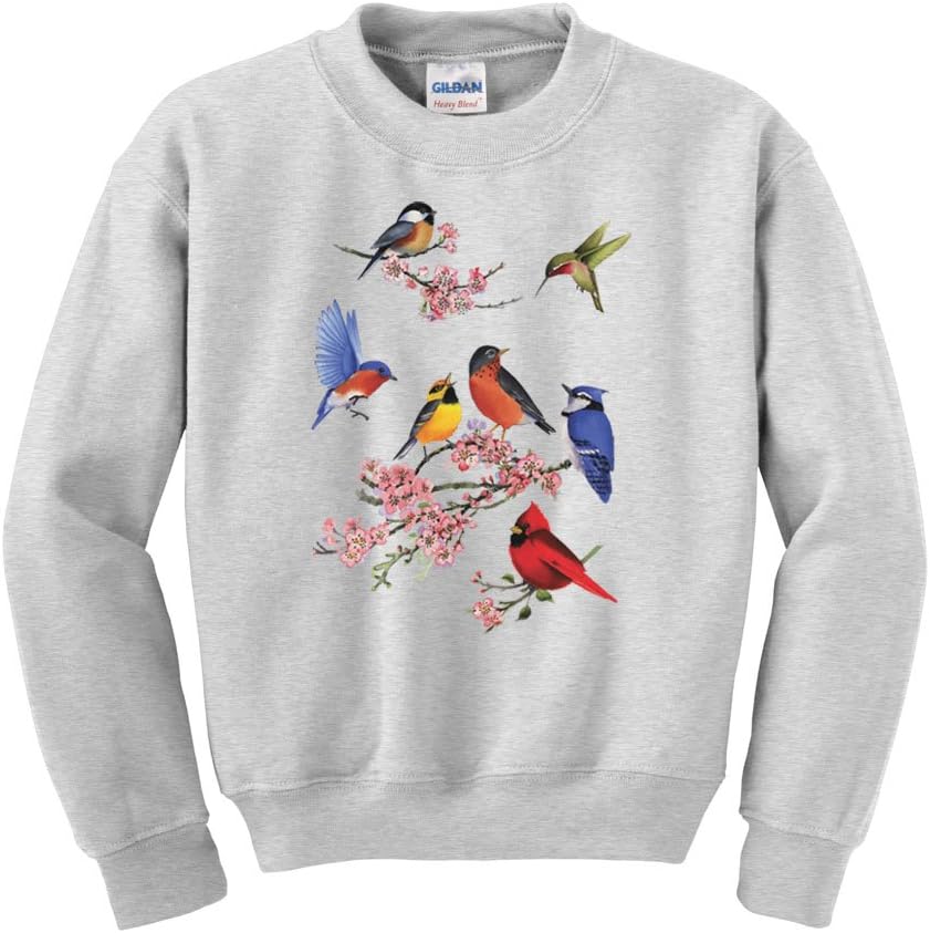 Express Yourself Songbirds of America Crew Neck Sweatshirt - Mens Sizing