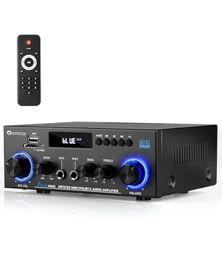 Amazon.com: Romicta AK50 Stereo Audio Amplifier, 2 Channel 400W