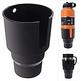 iSaddle Large Car Cup Holder Adapter Compatible with Hydro Flask 32oz 40oz 50/50 Flask, Yeti 24/30/36oz, Nalgene 32oz Coffee 