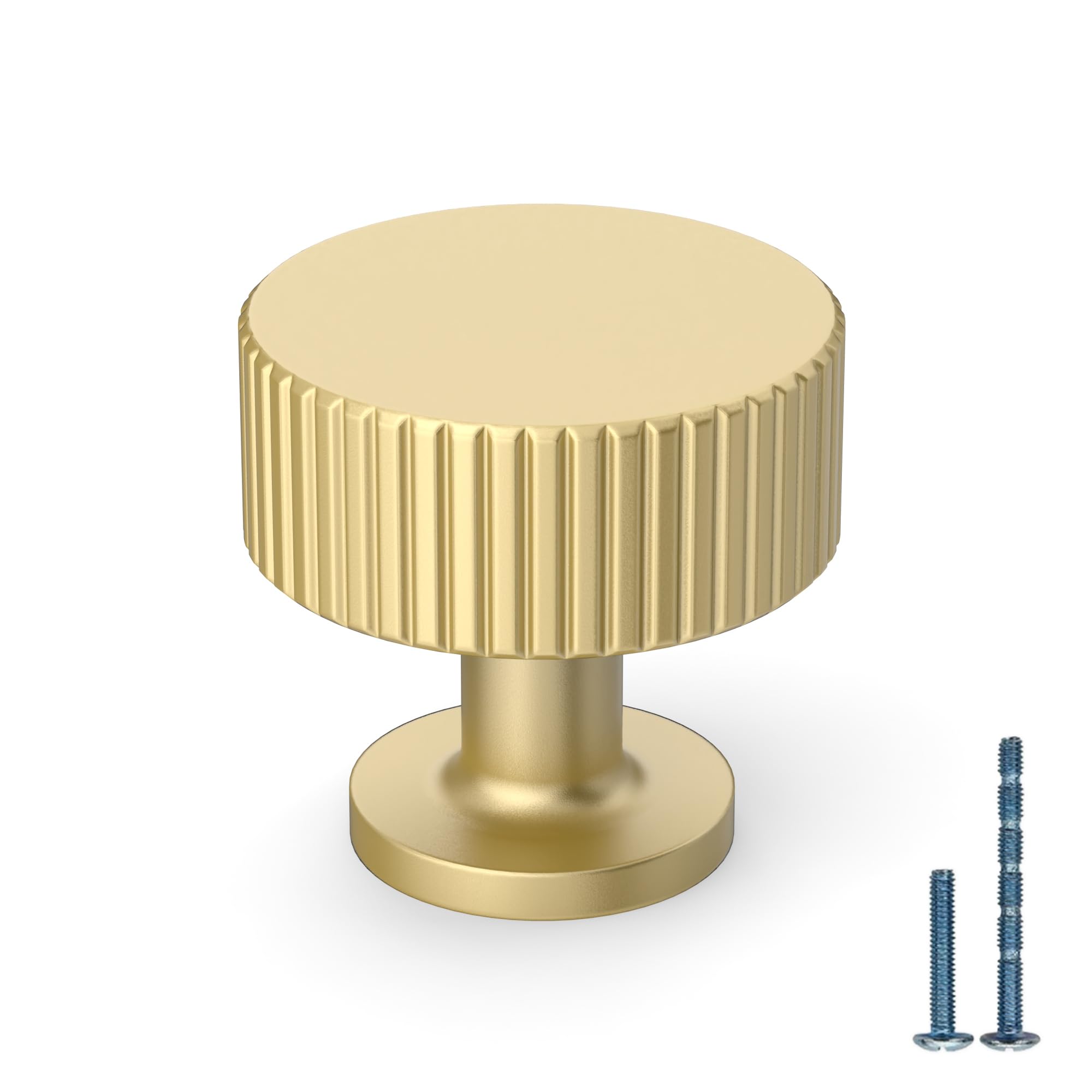 Photo 1 of KNOKLOCK 10 Pack Kitchen Cabinet Knobs Brushed Gold Dresser Knobs Drawer Knobs Kitchen Cabinet Hardware Knobs for Dresser Drawers