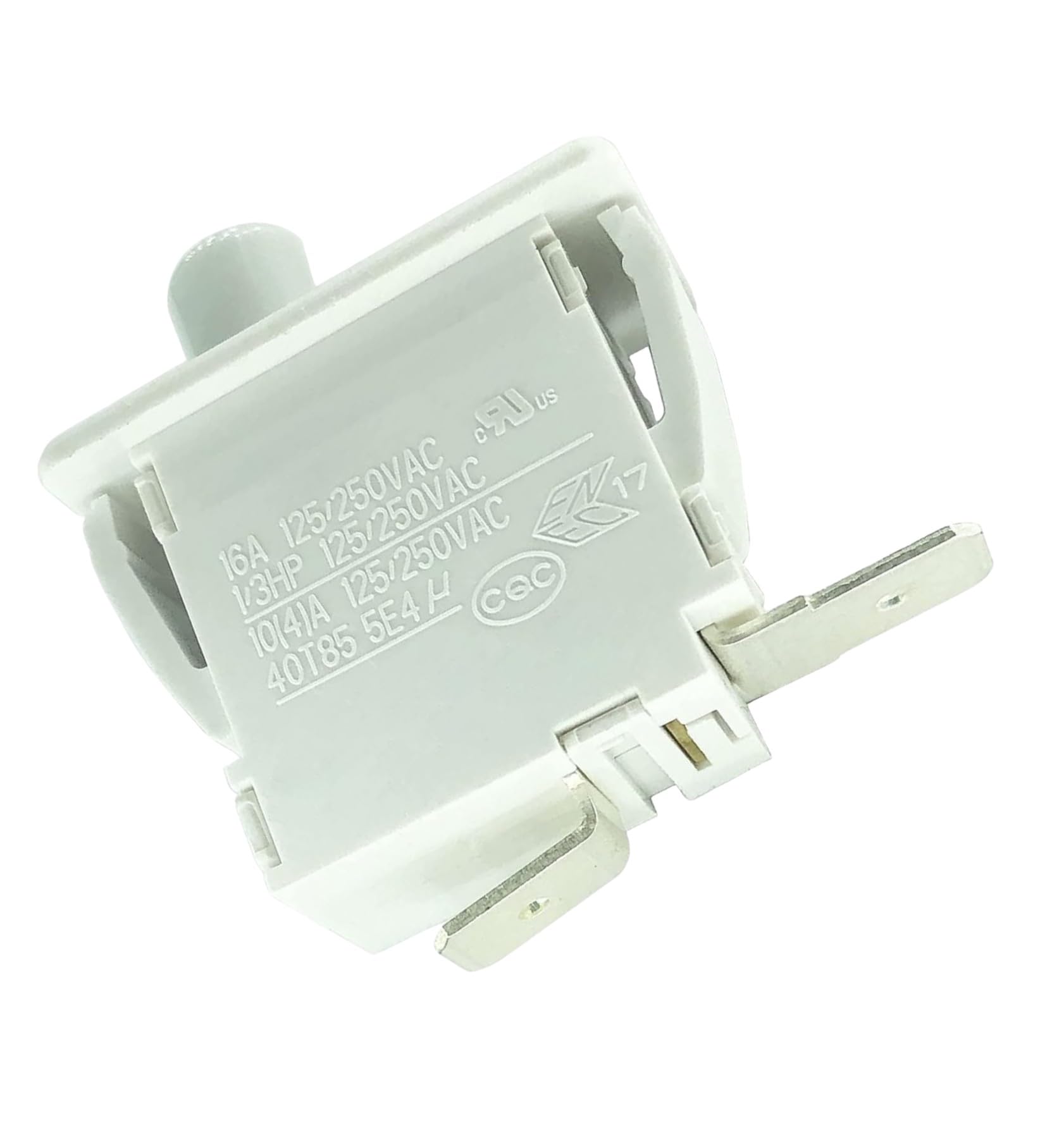 Photo 1 of WE04X10034 Dryer Door Switch (2 Wire) fit for GE Frigidaire 134813663,131843100, WE4X10034, 7131843100, AH2330879, DVL223EB3WW, NVL333EY0WW