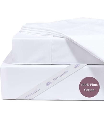 Amazon.com: DreamFit DreamComfort 100% Natural Long Staple Cotton