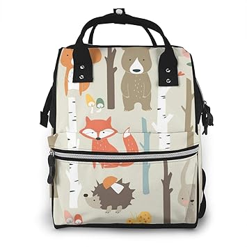 fox diaper bag
