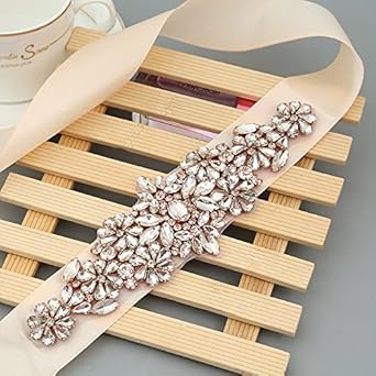 embellished belt for bridesmaid dress