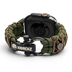 KORDIZ Survivor Pro - Nylon Paracord band for Apple