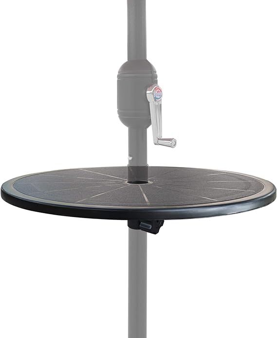ABBLE 20'' Outdoor Adjustable All Weather Umbrella Table