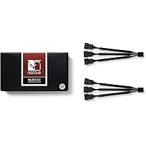 sc1bk 35など　truth Noctua NA-SC1 Sx2, 3-Way Fan Splitter Cables, 4-Pin PWM (2-Pack