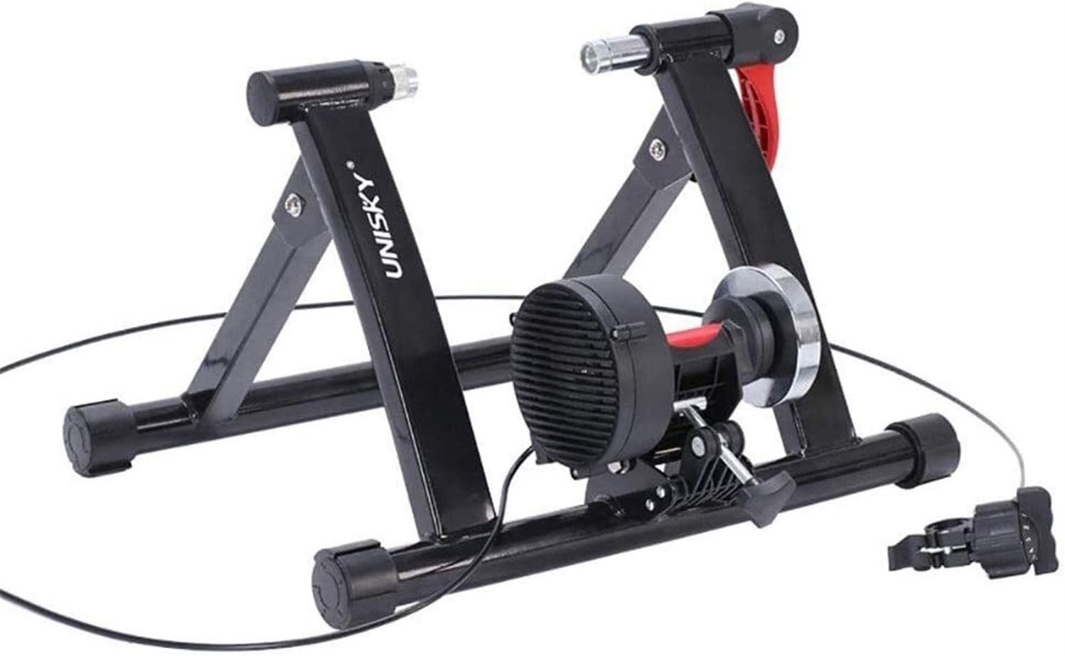 YJZ Turbo Trainer Magnetoresistive Professional-grade Riding Platform 20-22 Inch Small Wheel Bicycle Training Black for Road and Mountain Bicycles