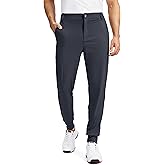 Soothfeel Men's Golf Joggers Pants with 5 Pockets Slim Fit Stretch Sweatpants Running Travel Dress Work Pants for Men