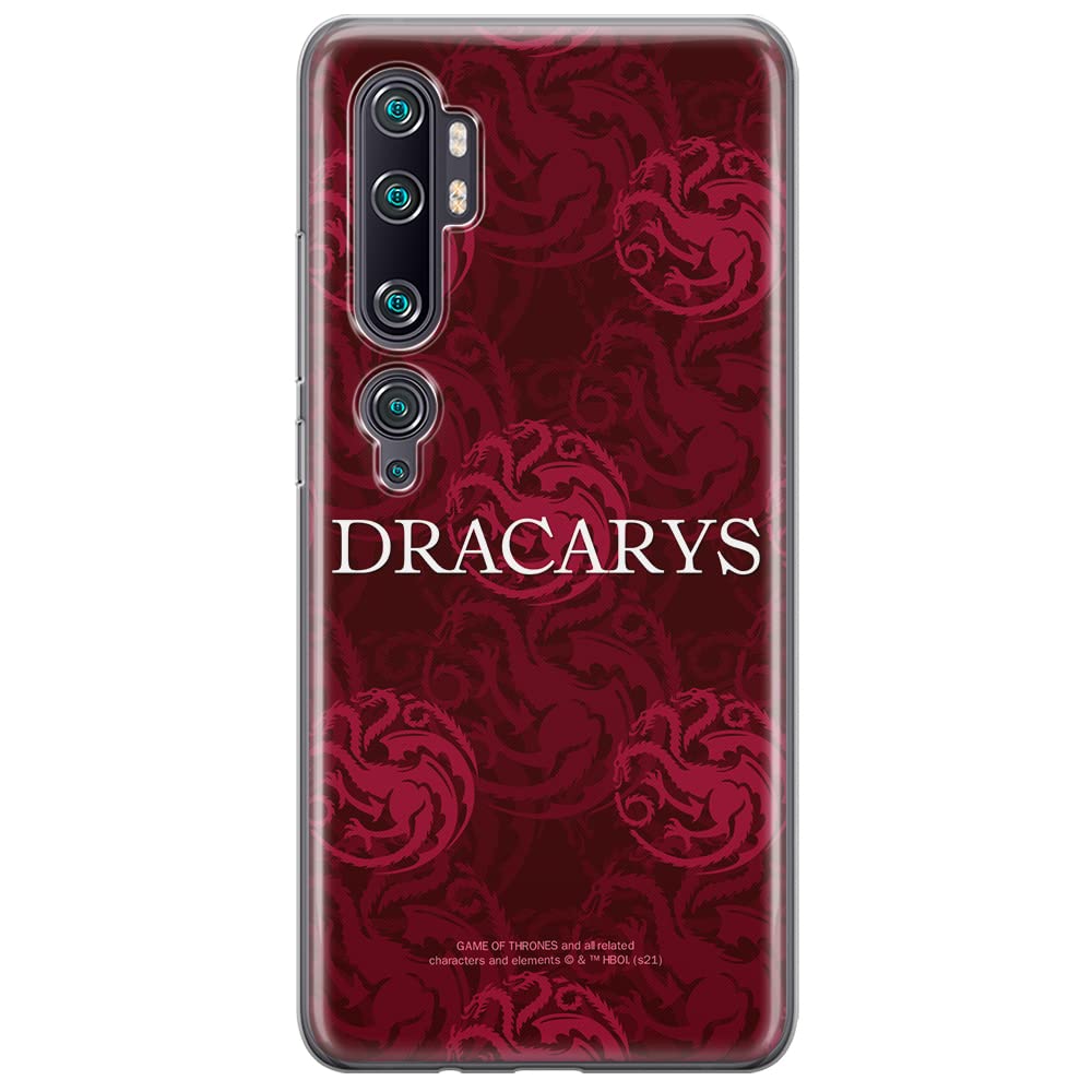 ERT GROUP mobile phone case for Xiaomi MI NOTE 10 Lite original and officially Licensed Gra o Tron pattern Game of Thrones 021 optimally adapted to the shape of the mobile phone, case made of TPU — image 1