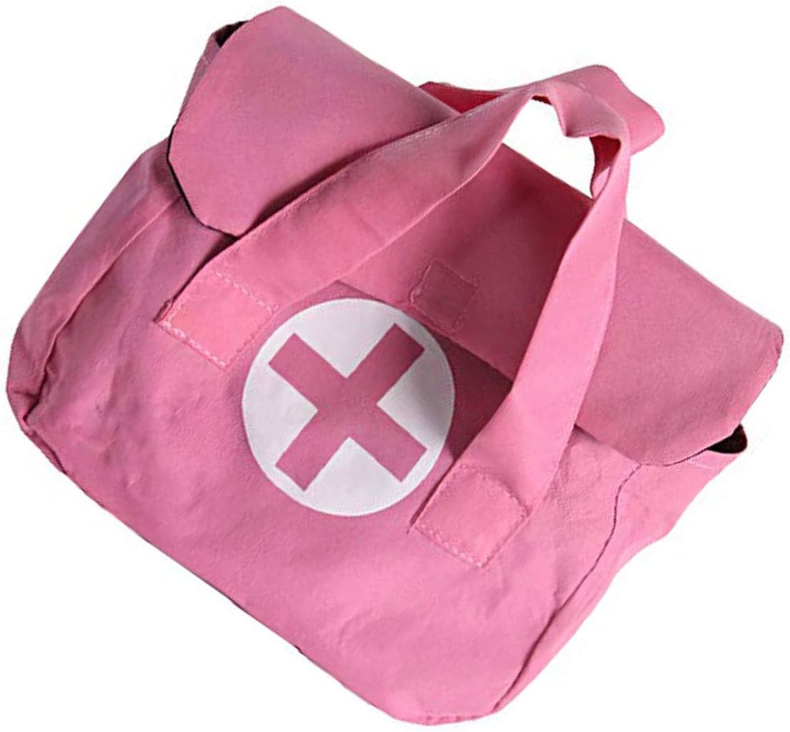 Storybook Wishes Pretend Play Small 7"x5" Toy Doctor Medical Bag (Choose Color)