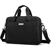 zhongningyifeng Laptop Bag 14 Inch Briefcase for Men Women Waterproof Nylon Lightweight, Shoulder Computer Messenger Handbag for Business Office Work Travel College Black