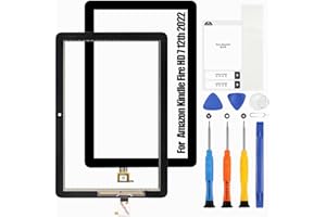 ARSSLY Touchscreen for Amazon Fire HD 7 (2022, 12th Generation) Screen Replacement - for Amazon Fire HD7 12th Gen Touch Screen Digitizer for Amazon Kindle HD7 2022 Glass with Kits (Black, Not LCD Display)