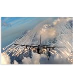 Artery8 Quadro Tela Canvas Aereo Messerschmitt Bf 109 - Stampa Wall Art Con Blueprint 2, 61x46 Cm