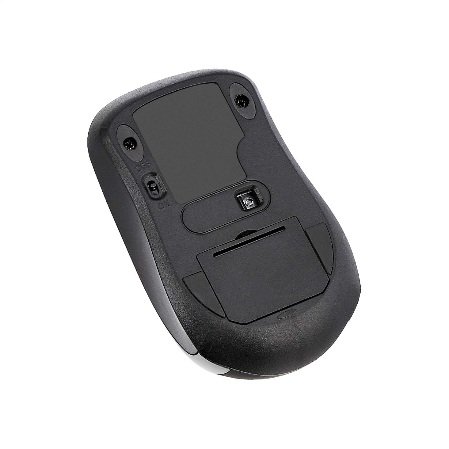 Basics Wireless Computer Mouse with USB Nano Receiver - Black: Computers & Accessories