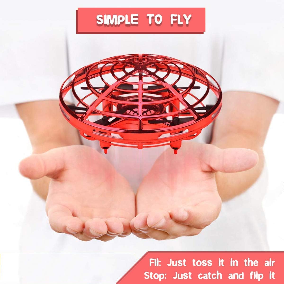 hand controlled ufo flying toy