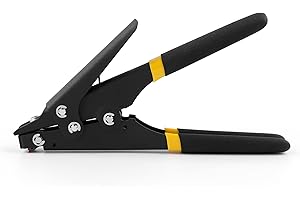 Knoweasy Zip Tie Tool and Tensioning and Cutting Tool for Plastic or Nylon Cable Tie