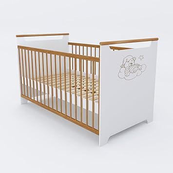 Vicco Babybett Kinderbett Gitterbett Beistellbett Juniorbett Jugendbett Bett 140x70 cm