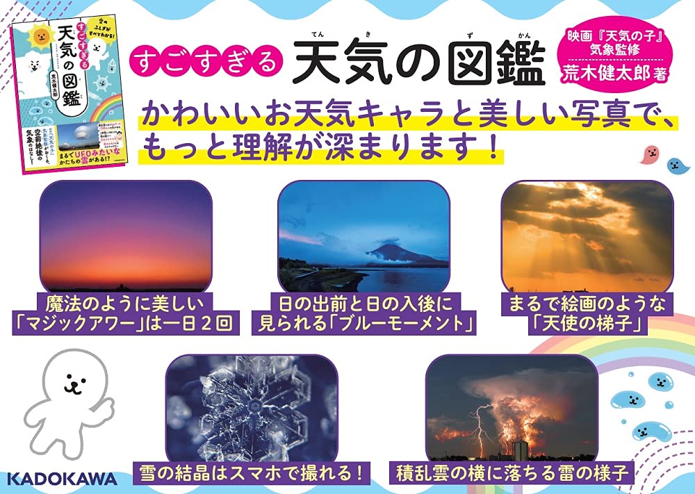 空のふしぎがすべてわかる すごすぎる天気の図鑑 荒木 健太郎 本 通販 Amazon