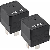 04727370AA 50732 Automotive Relay (Pack of 2) &ndash; 12VDC 5-Pin High-Performance Relay - Direct Replacement for 04727370AA, 5081 B3, V4-1C-12V